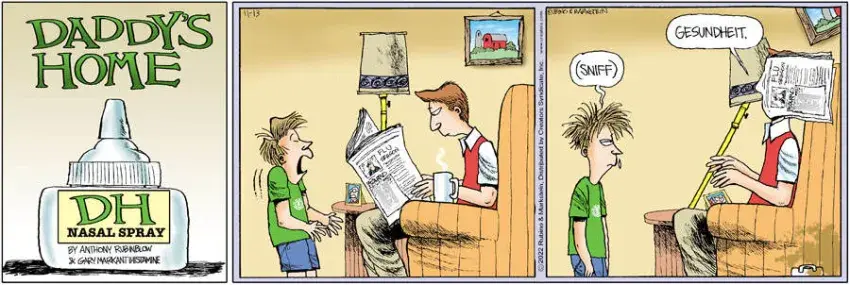 Daddy's Home for Nov 13, 2022