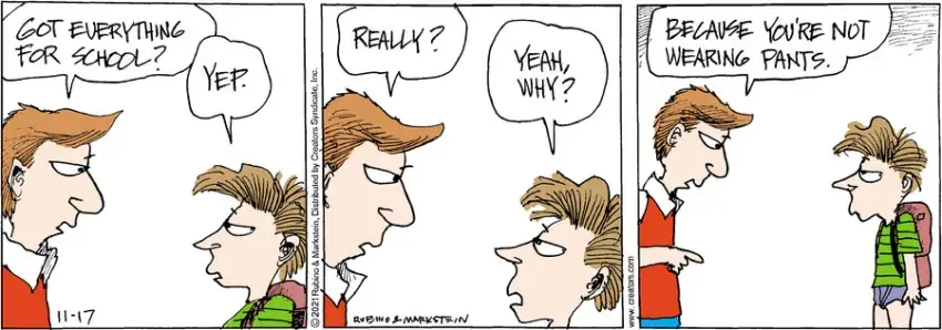 Daddy's Home for Nov 17, 2021