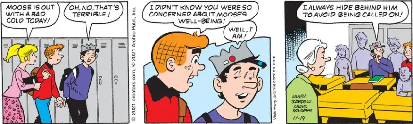 Archie for Nov 19, 2021