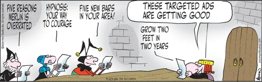 Wizard of Id for Nov 23, 2024