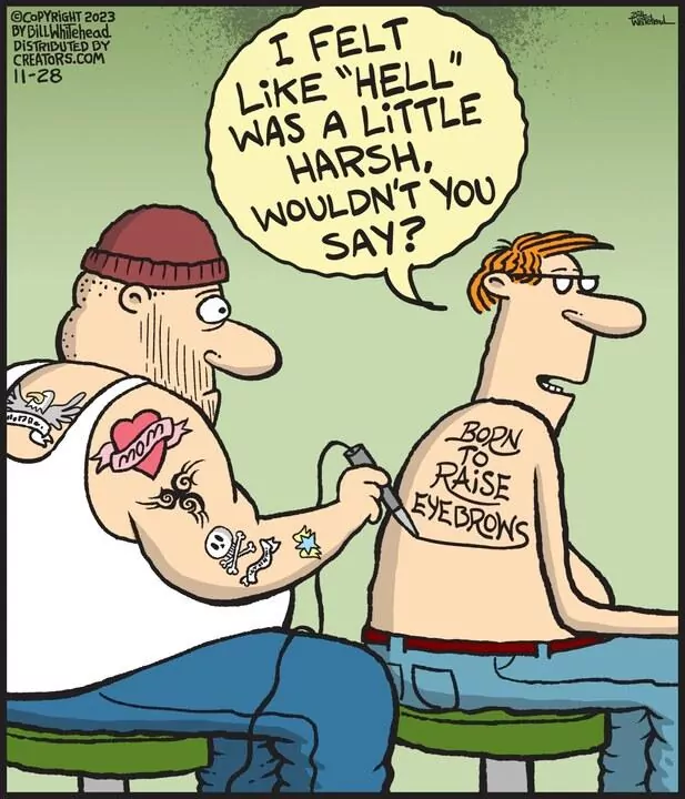 Free Range for Nov 28, 2023