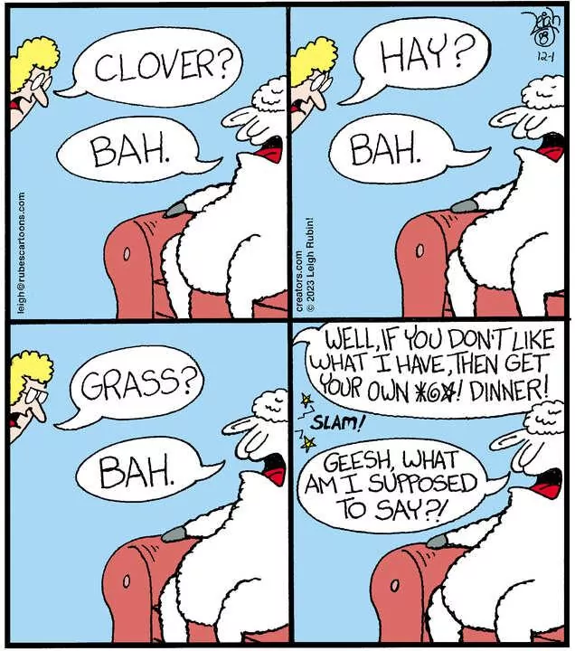 Rubes® for Dec 01, 2023