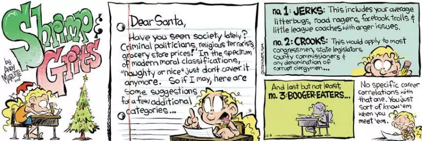 Shrimp and Grits for Dec 03, 2023