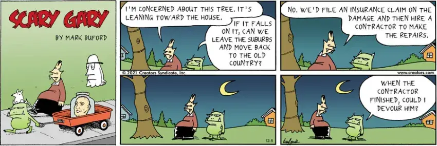 Scary Gary for Dec 05, 2021