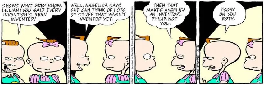 Rugrats for Dec 07, 2023