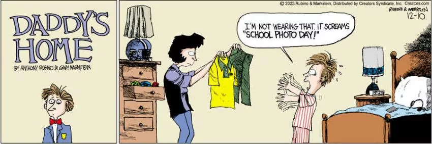 Daddy's Home for Dec 10, 2023