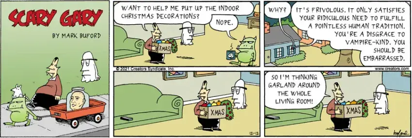 Scary Gary for Dec 12, 2021