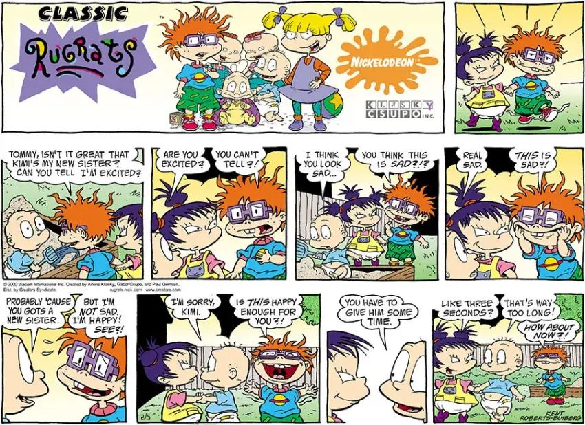 Rugrats for Dec 12, 2021