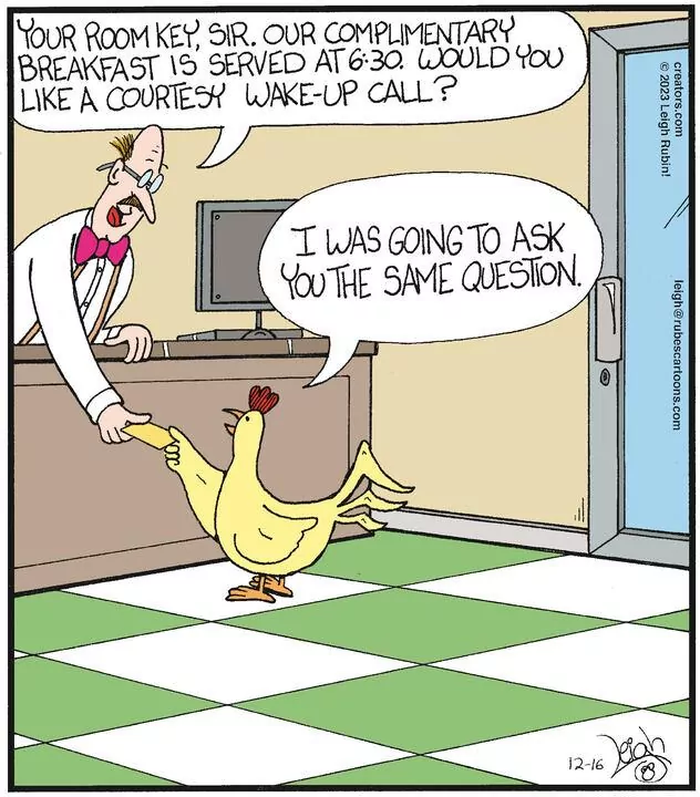 Rubes® for Dec 16, 2023