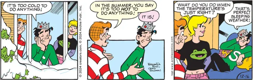 Archie for Dec 16, 2024