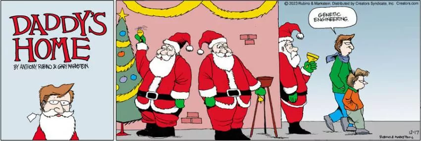 Daddy's Home for Dec 17, 2023