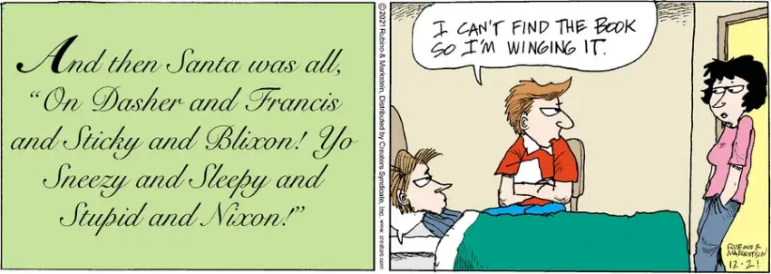 Daddy's Home for Dec 21, 2021