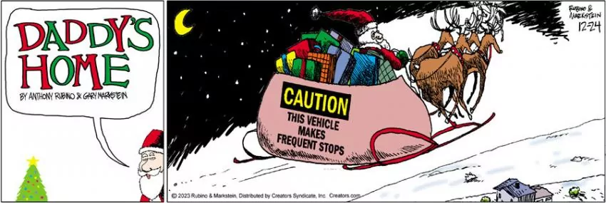 Daddy's Home for Dec 24, 2023