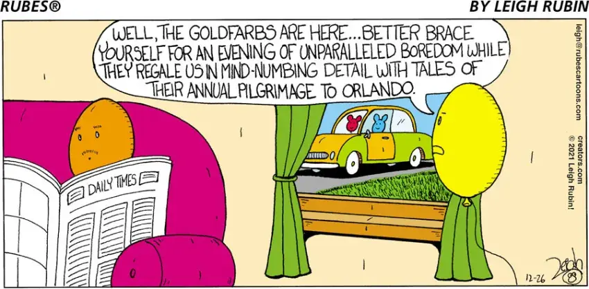 Rubes® for Dec 26, 2021