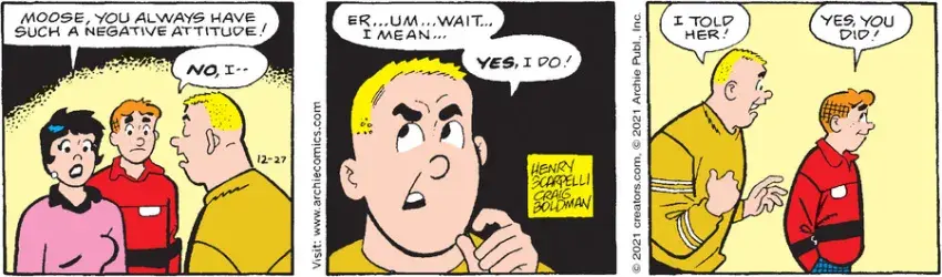 Archie for Dec 27, 2021