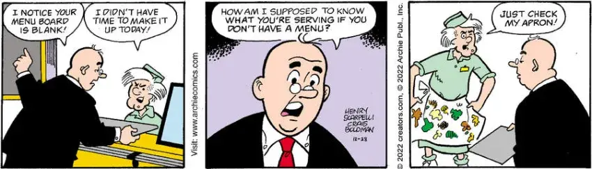 Archie for Dec 28, 2022