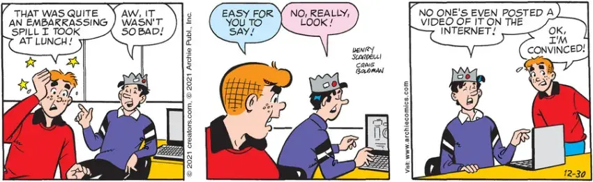Archie for Dec 30, 2021