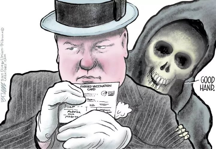 Steve Breen for Aug 15, 2021