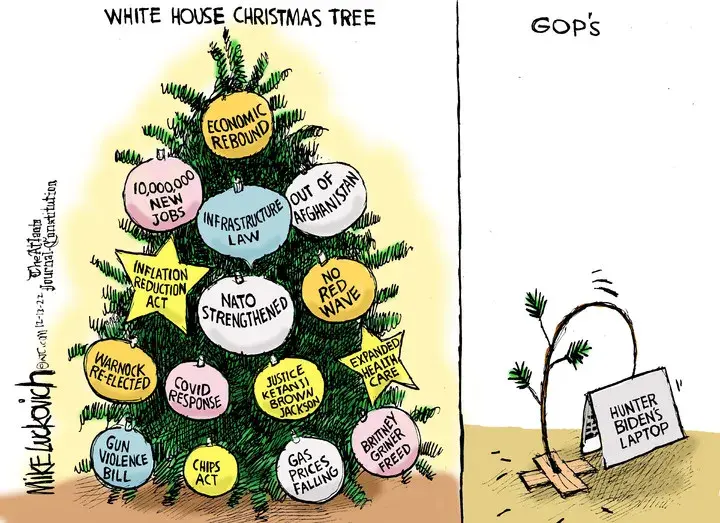 Mike Luckovich for Dec 13, 2022