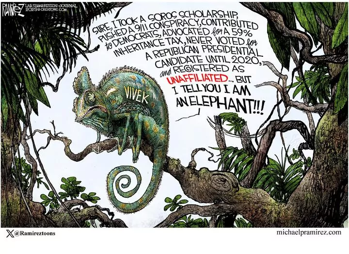 Michael Ramirez for Aug 31, 2023
