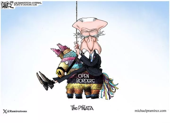 Michael Ramirez for Oct 26, 2023