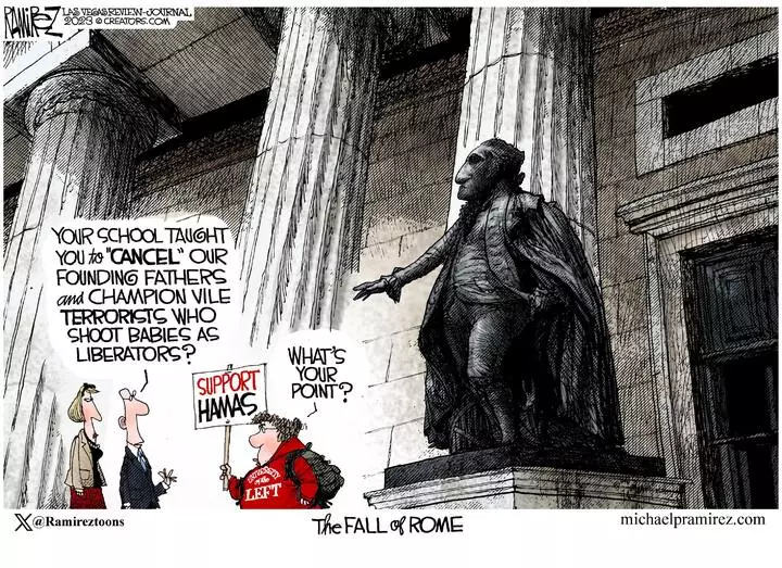 Michael Ramirez for Nov 05, 2023