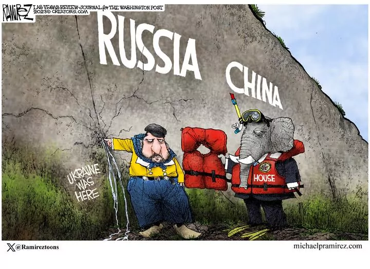 Michael Ramirez for Nov 21, 2023