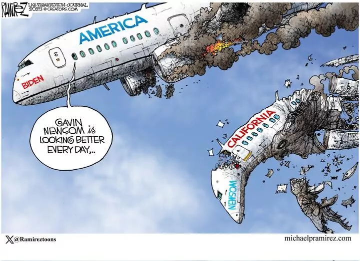 Michael Ramirez for Dec 03, 2023