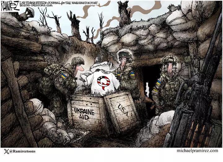 Michael Ramirez for Dec 16, 2023