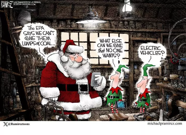 Michael Ramirez for Dec 18, 2023