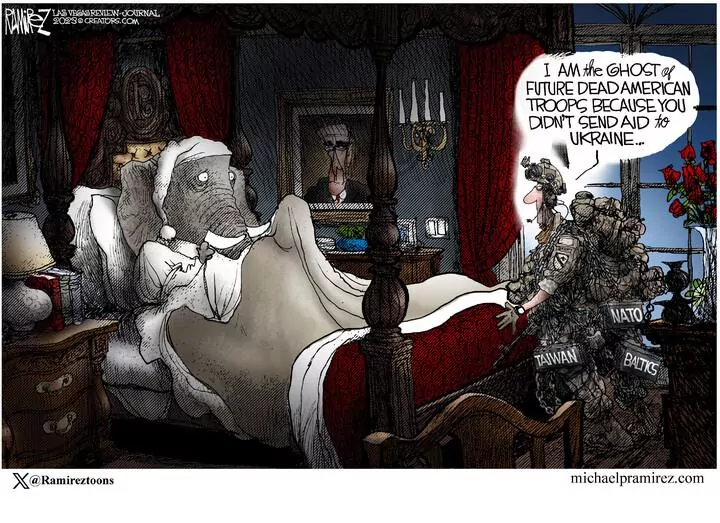 Michael Ramirez for Dec 22, 2023