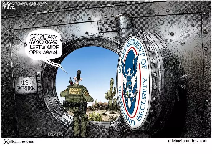 Michael Ramirez for Jan 21, 2024