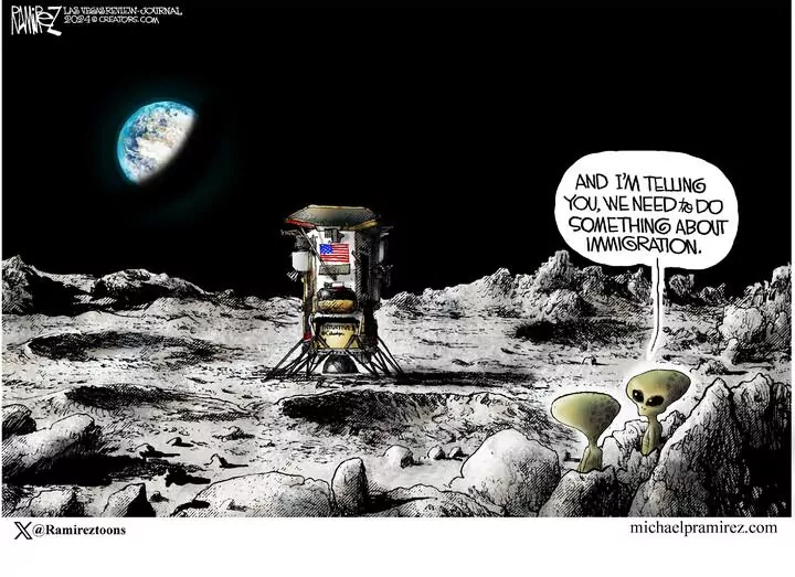 Michael Ramirez for Feb 25, 2024