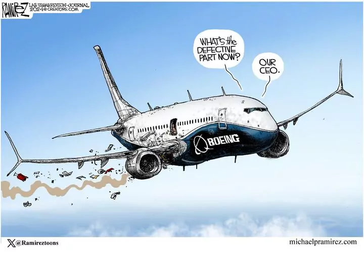 Michael Ramirez for Mar 18, 2024