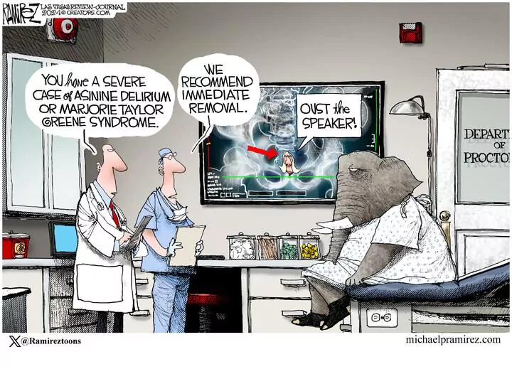 Michael Ramirez for Mar 25, 2024