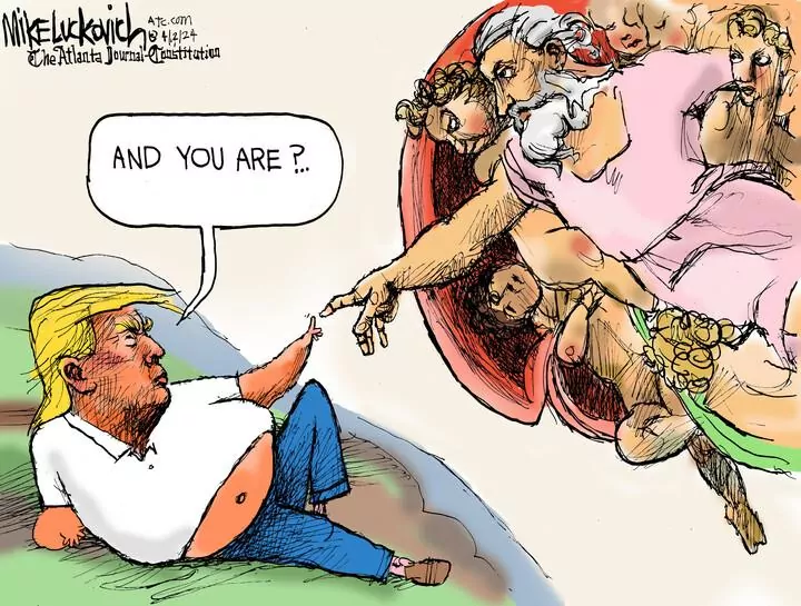 Mike Luckovich for Apr 02, 2024