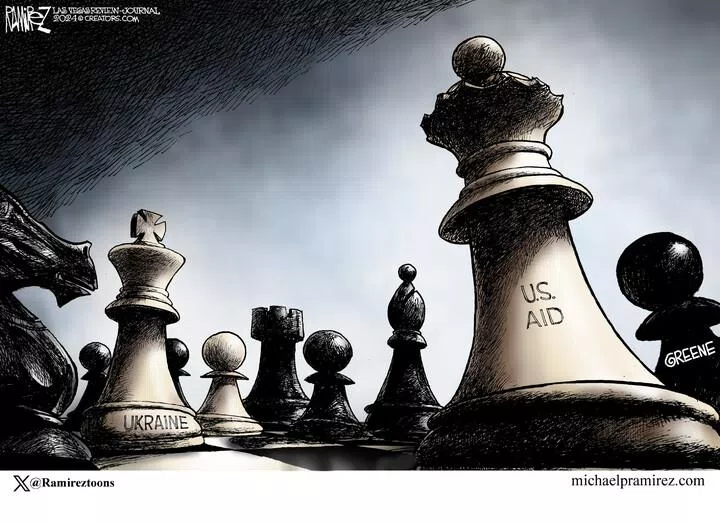 Michael Ramirez for Apr 22, 2024