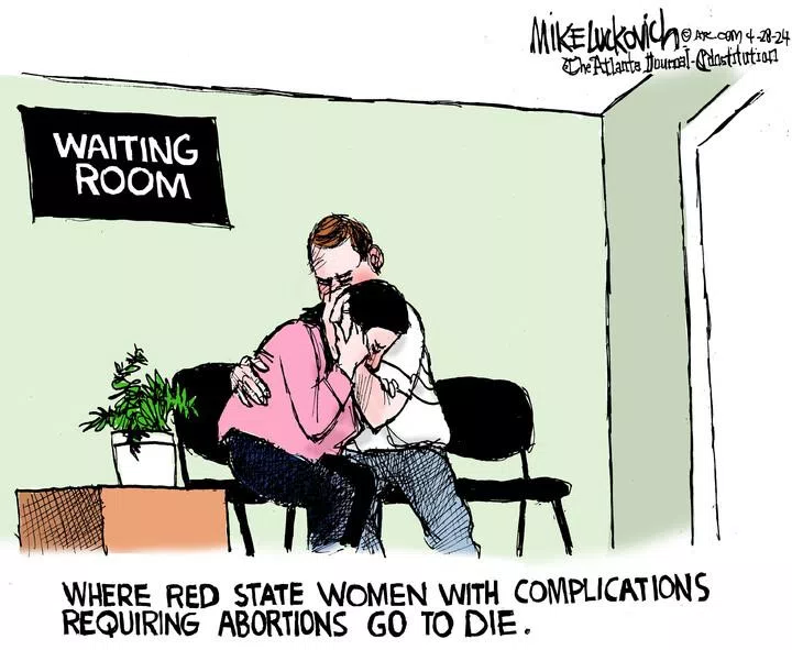 Mike Luckovich for Apr 28, 2024