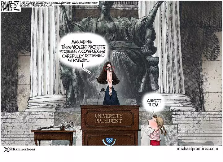 Michael Ramirez for Apr 30, 2024