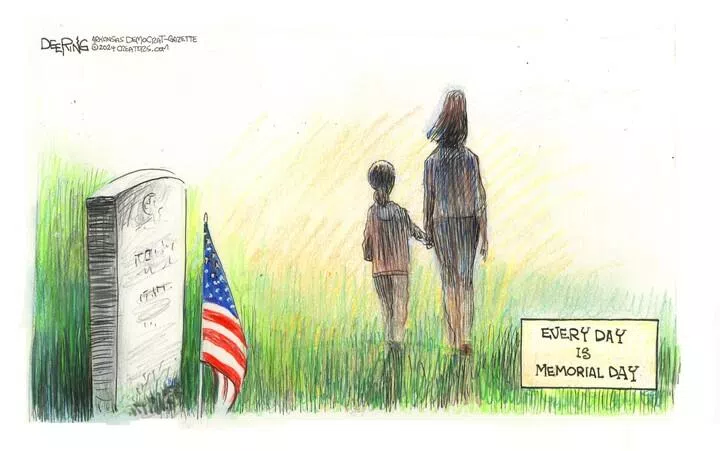 John Deering for May 26, 2024