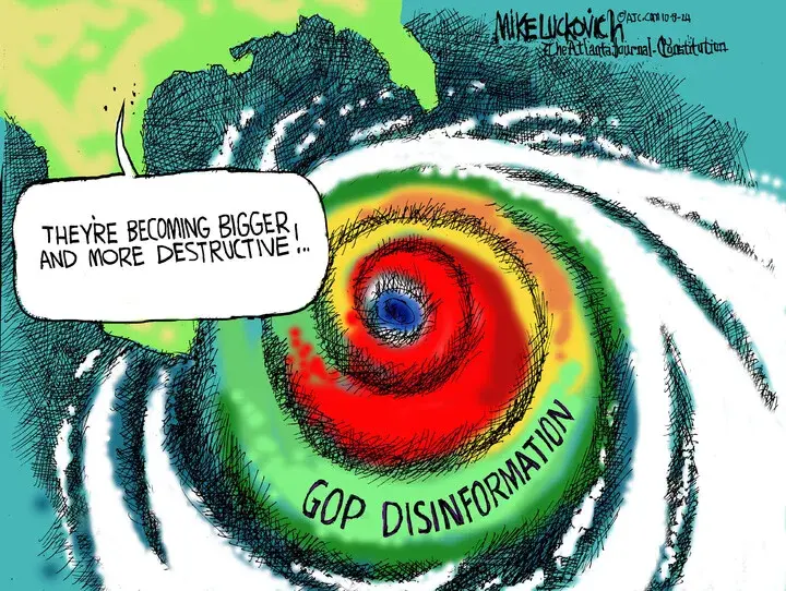 Mike Luckovich for Oct 08, 2024