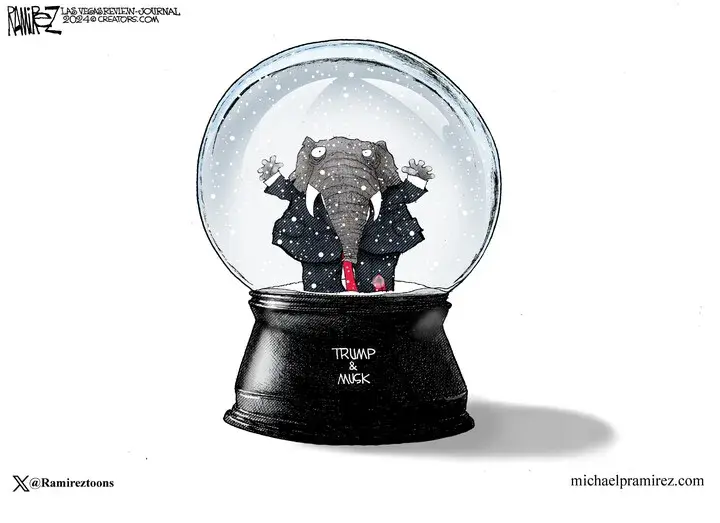 Michael Ramirez for Dec 29, 2024