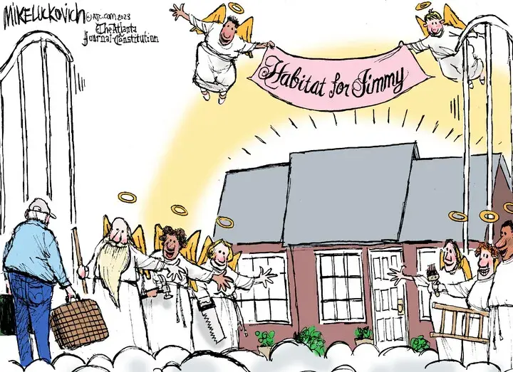 Mike Luckovich for Dec 30, 2024