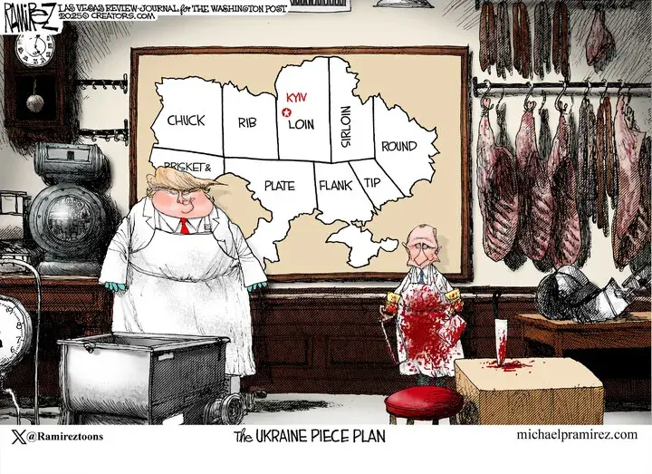 Michael Ramirez for Feb 25, 2025