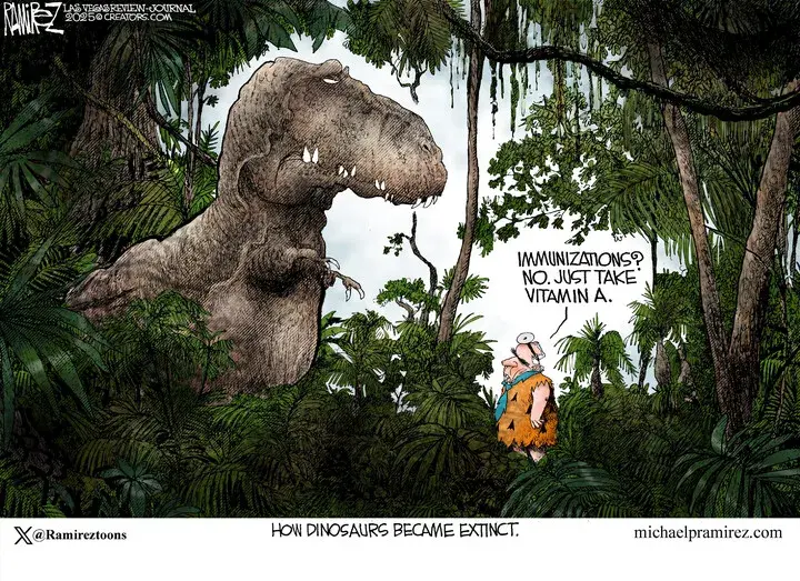 Michael Ramirez for Mar 13, 2025